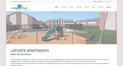 Desktop Screenshot of laporte-apartments.com